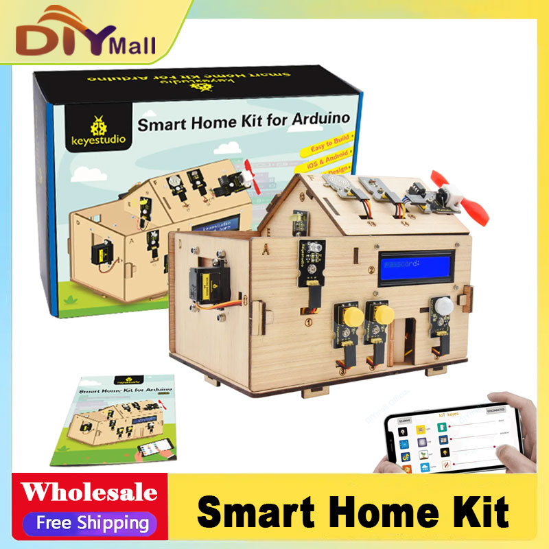 Iot Diy Home Automation - Keyestudio Smart IoT Home Kit with