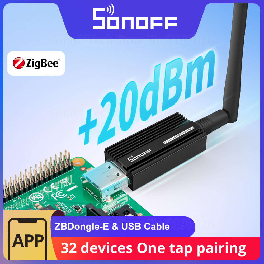 Zigbee Coordinator Stick - SONOFF ZB Dongle-E USB Dongle Plus