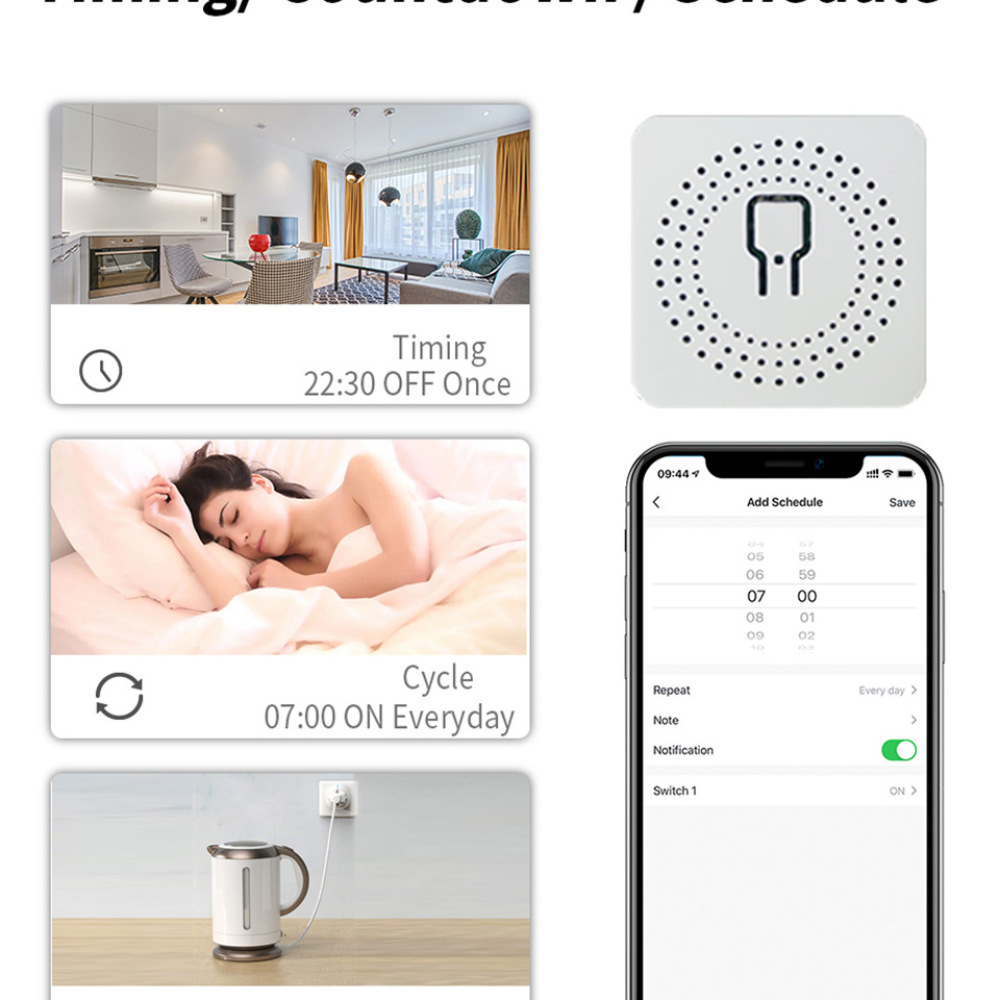 Diy Smart Home Automation Devices - Smart Home WiFi Switch Module 16A
