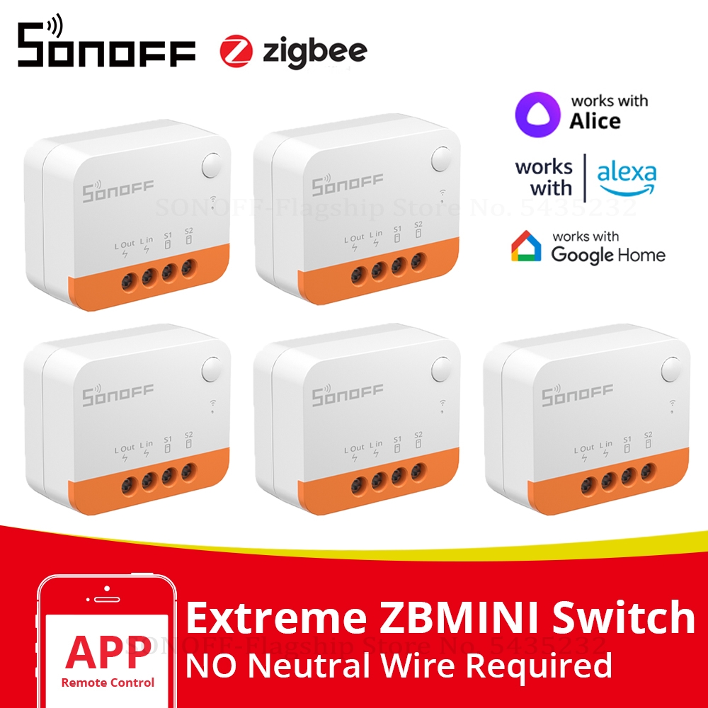 Sonoff Basic Switch - 1/3/5 Chiếc Itead SONOFF ZBMINI-L Zigbee