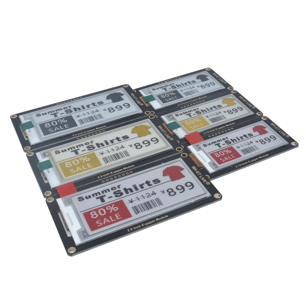 Display Epaper 2.9 - 2.13 