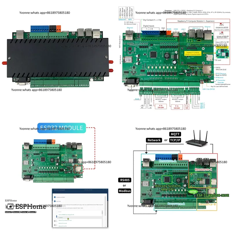 KC868-Server Ethernet Wifi RS2 - đánh giá và giá Diy Home Automation Server