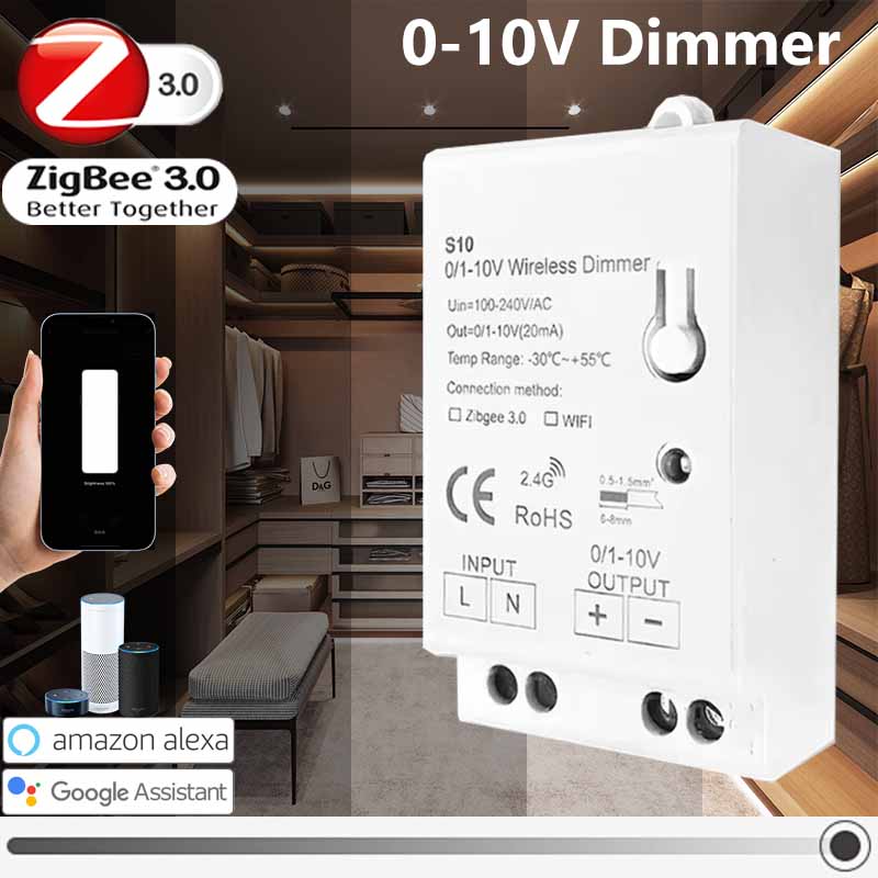 Zigbee 3.0 0-10V 1-10V Dimmer  - đánh giá và giá Zigbee Coordinator Stick