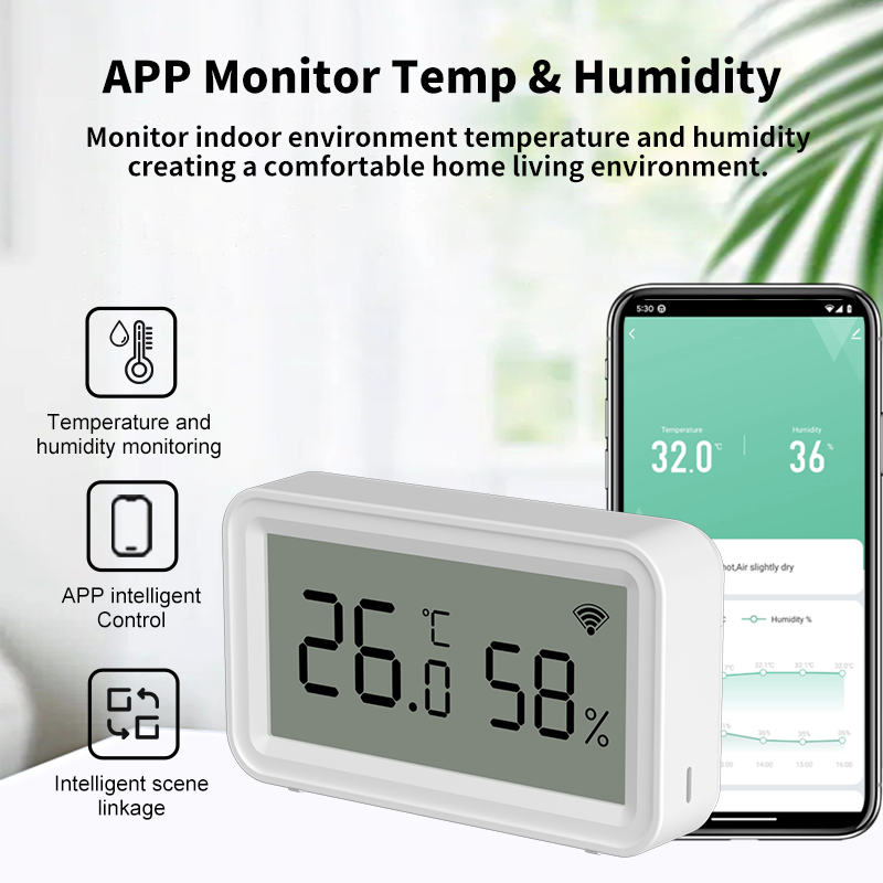 Tuya Zigbee WiFi Thermometer H - đánh giá và giá Temperature Humidity Sensor