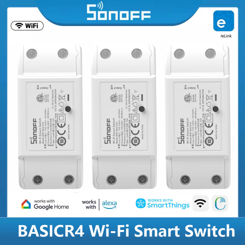 1-10PCS SONOFF WiFi Switch BAS - đánh giá và giá Sonoff Basic Switch
