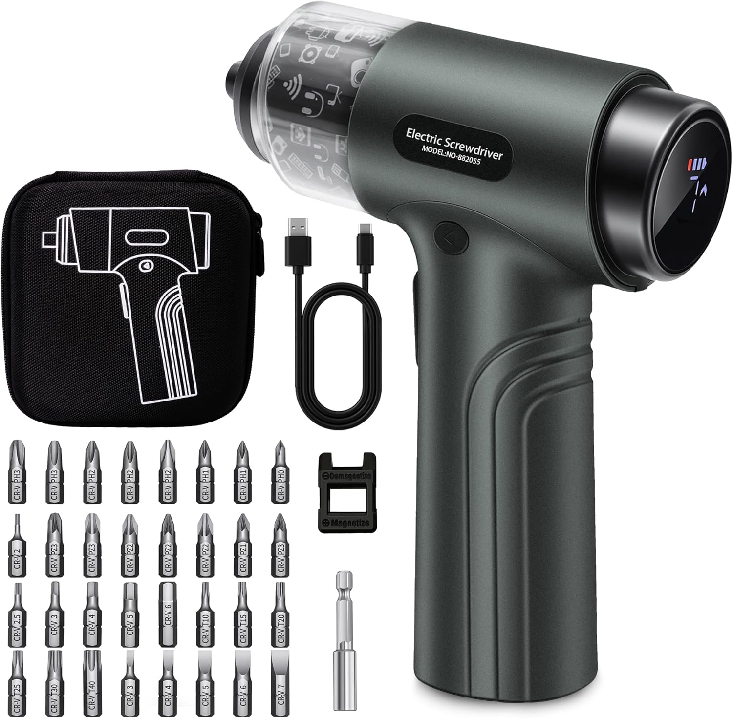 36 in1 Electric Screwdriver 7  - đánh giá và giá Home Automation System Diy
