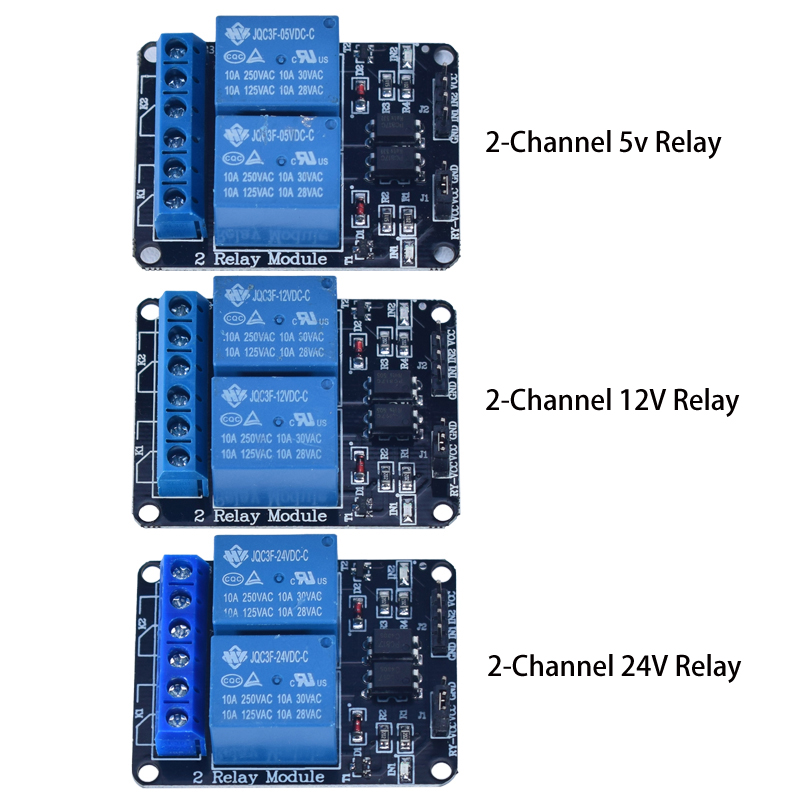 DC 5V 12V 24V 1 2 4 6 8 Channe - đánh giá và giá Relay 8 Channel Board