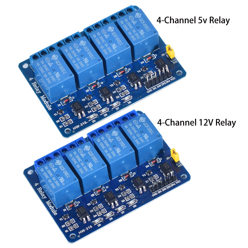 DC 5V 12V 24V 1 2 4 6 8 Channe - đánh giá và giá Relay 8 Channel Board