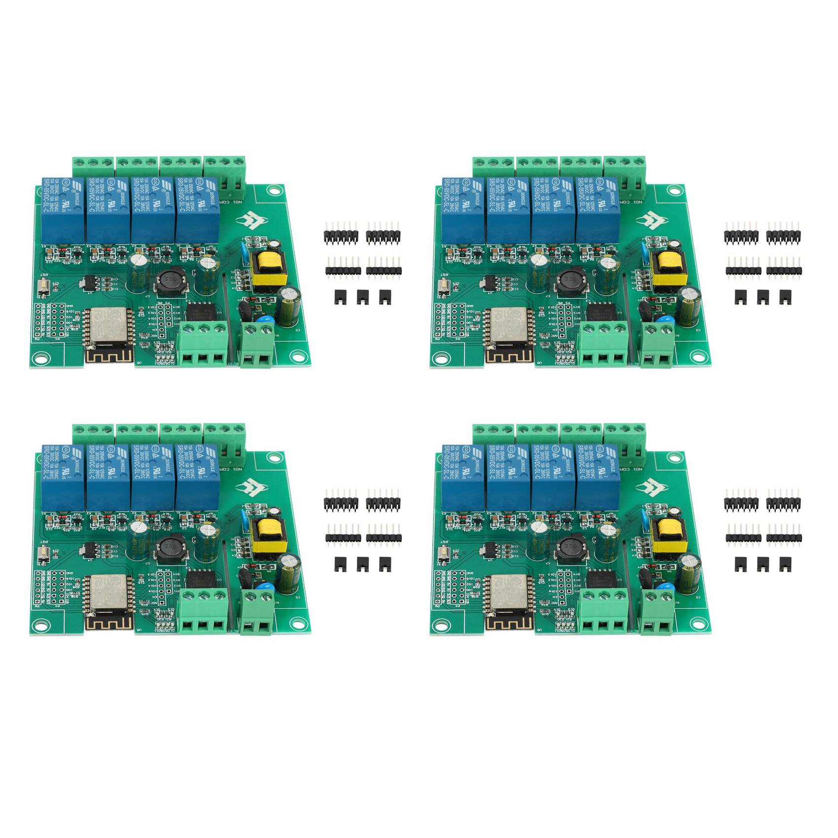 4X Wireless WIFI 4 Channel Rel - đánh giá và giá Relay 8 Channel Board
