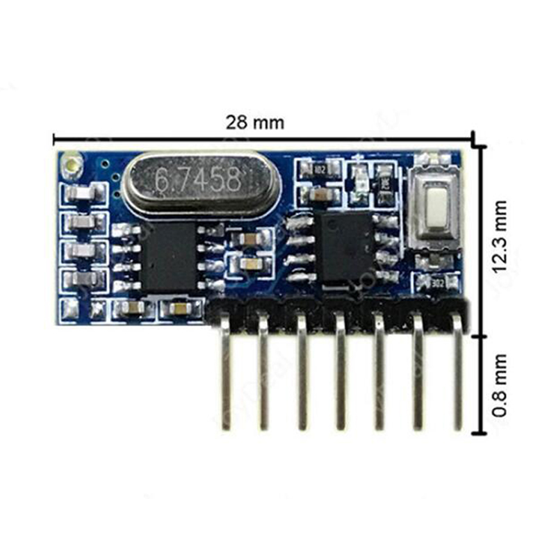 10PCS 433Mhz RF Receiver Learn - đánh giá và giá 433Mhz Receiver Module