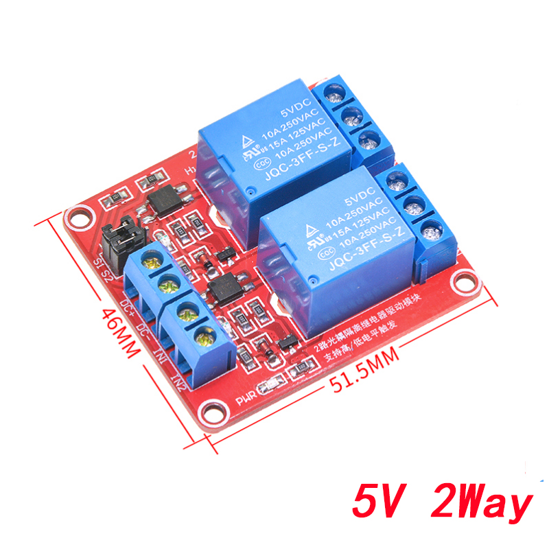1 2 4 6 8 Channel 5V 12V 24V R - đánh giá và giá Relay 8 Channel Board