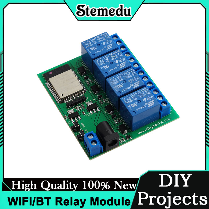 ESP32S 4-Channel WiFi/Bluetoot - đánh giá và giá Iot Diy Home Automation