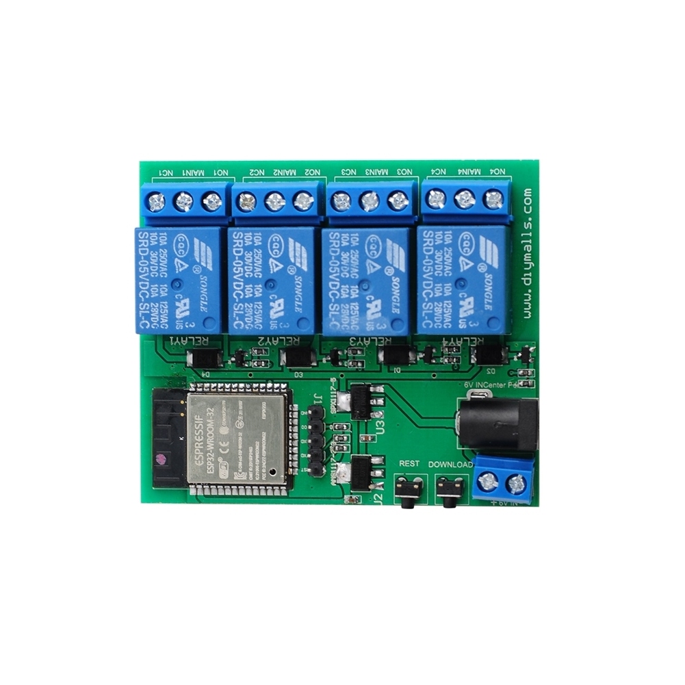 ESP32S 4-Channel WiFi/Bluetoot - đánh giá và giá Iot Diy Home Automation