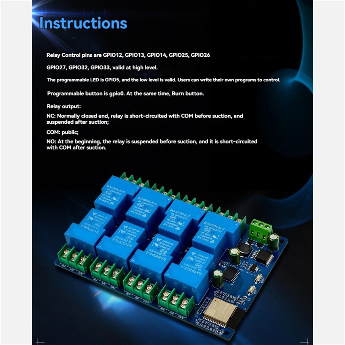 （Gift Idea）8 Channel Relay Mod - đánh giá và giá Relay 8 Channel Board