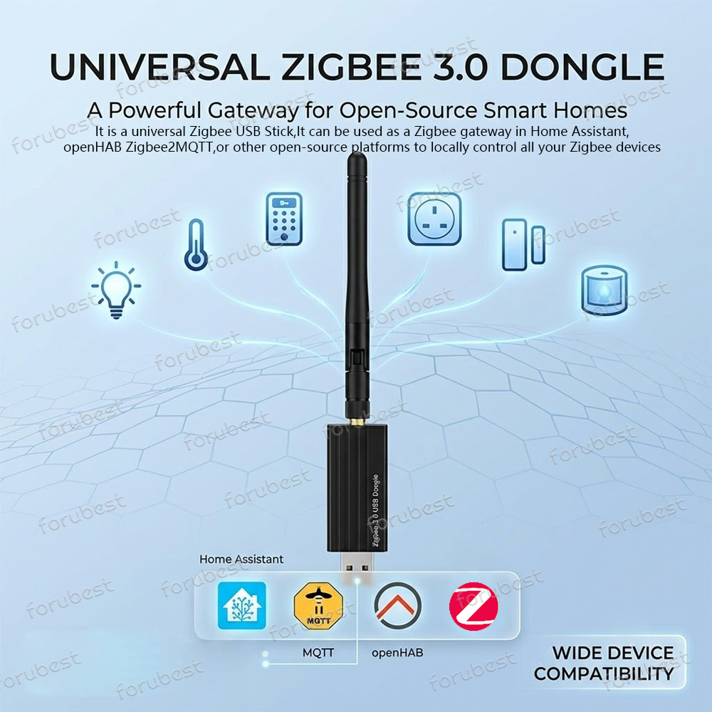 Zigbee 3.0 USB Dongle Universa - đánh giá và giá Zigbee Coordinator Stick