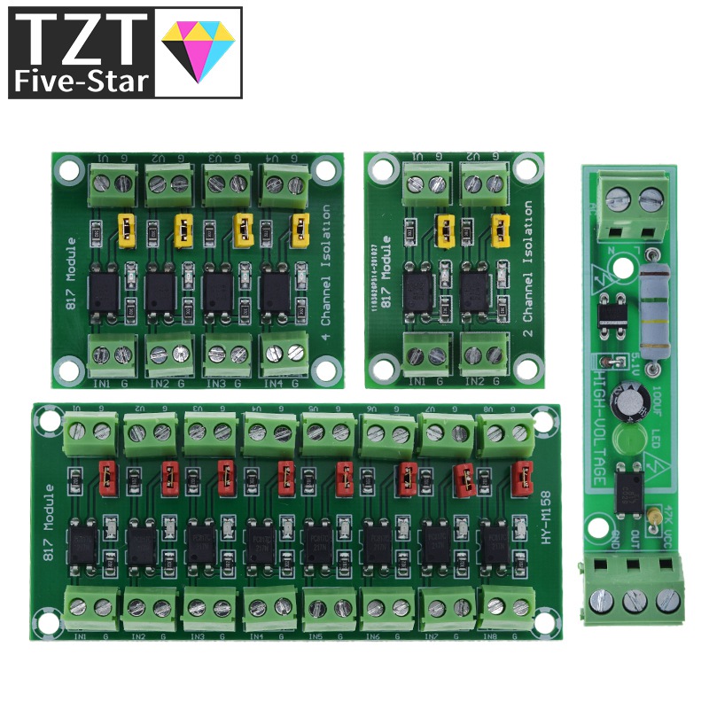 PC817 1 2 4 8 Channel Optocoup - đánh giá và giá Relay 8 Channel Board