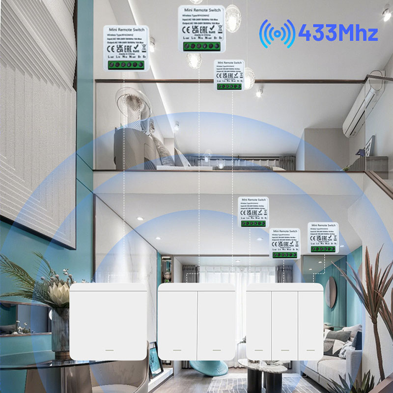 RF 433MHz Smart DIY Wireless S - đánh giá và giá Diy Home Automation System