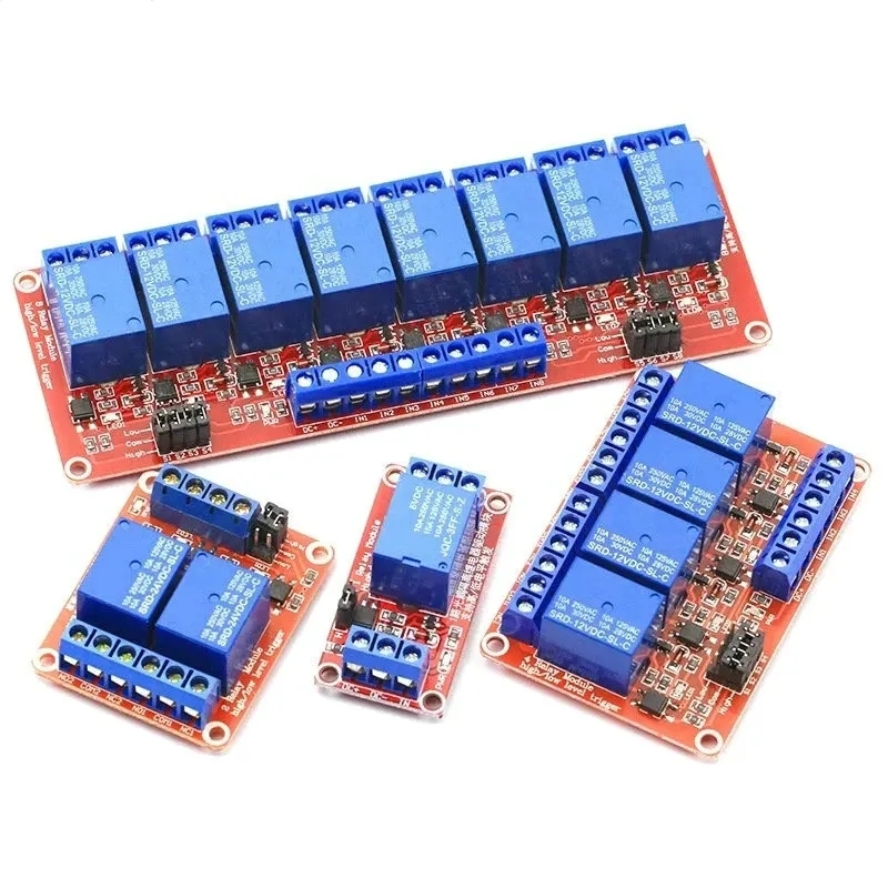 DC 5V 12V 24V 1 2 4 6 8 Channe - đánh giá và giá Relay 8 Channel Board