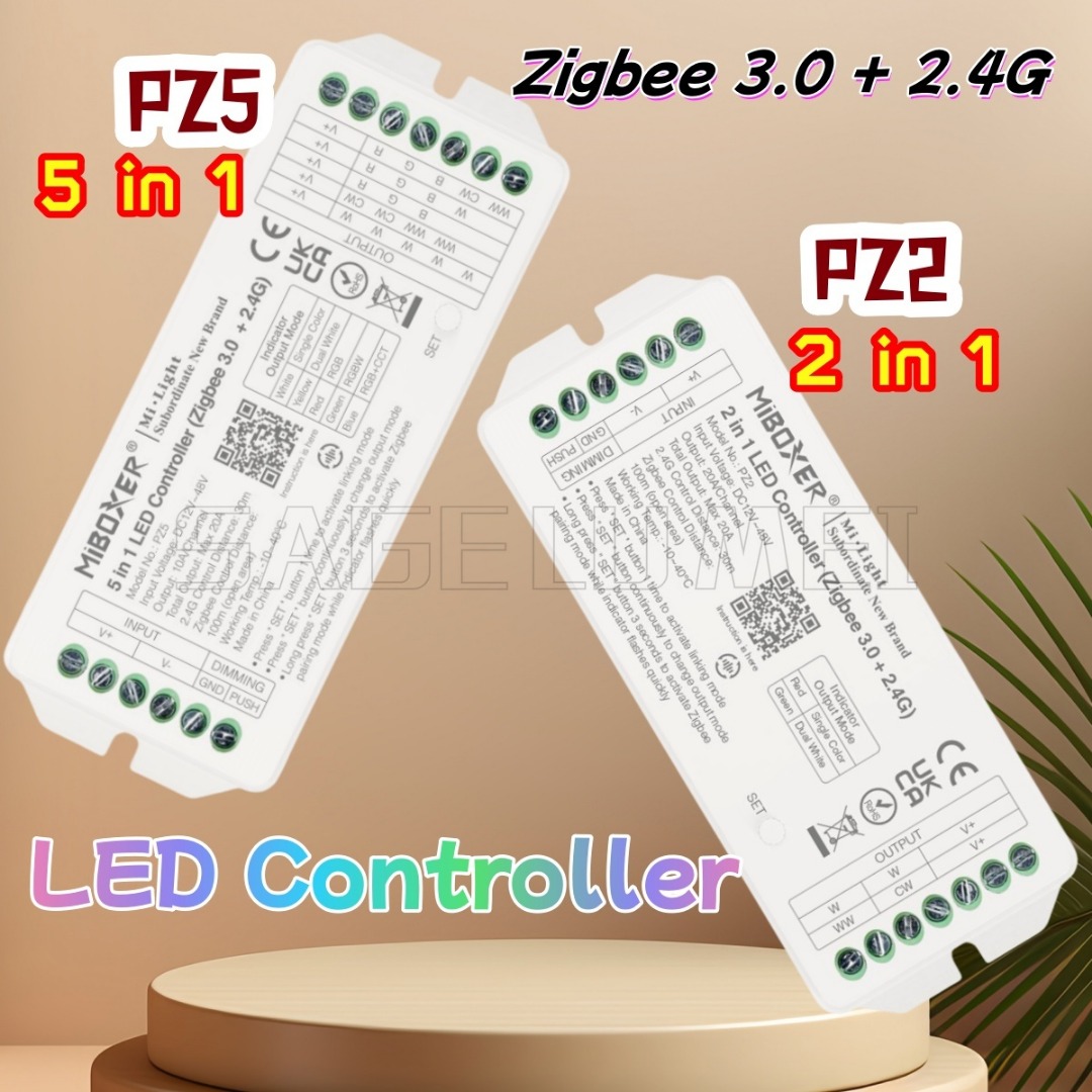 2IN1-PZ2/ 5IN1-PZ5 Miboxer DC1 - đánh giá và giá Zigbee Coordinator Stick