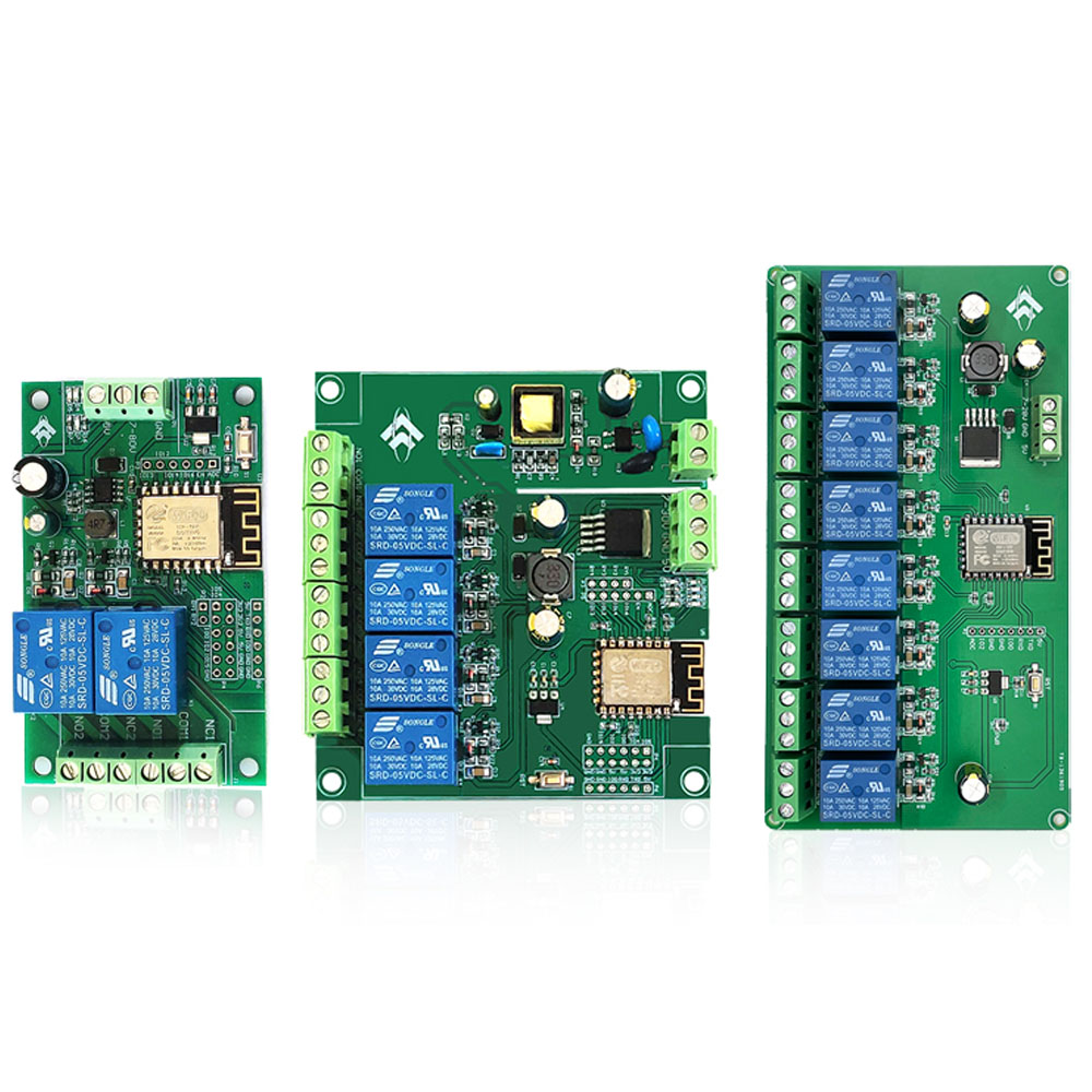 ESP8266 Wireless WIFI Relay Mo - đánh giá và giá Relay 8 Channel Board