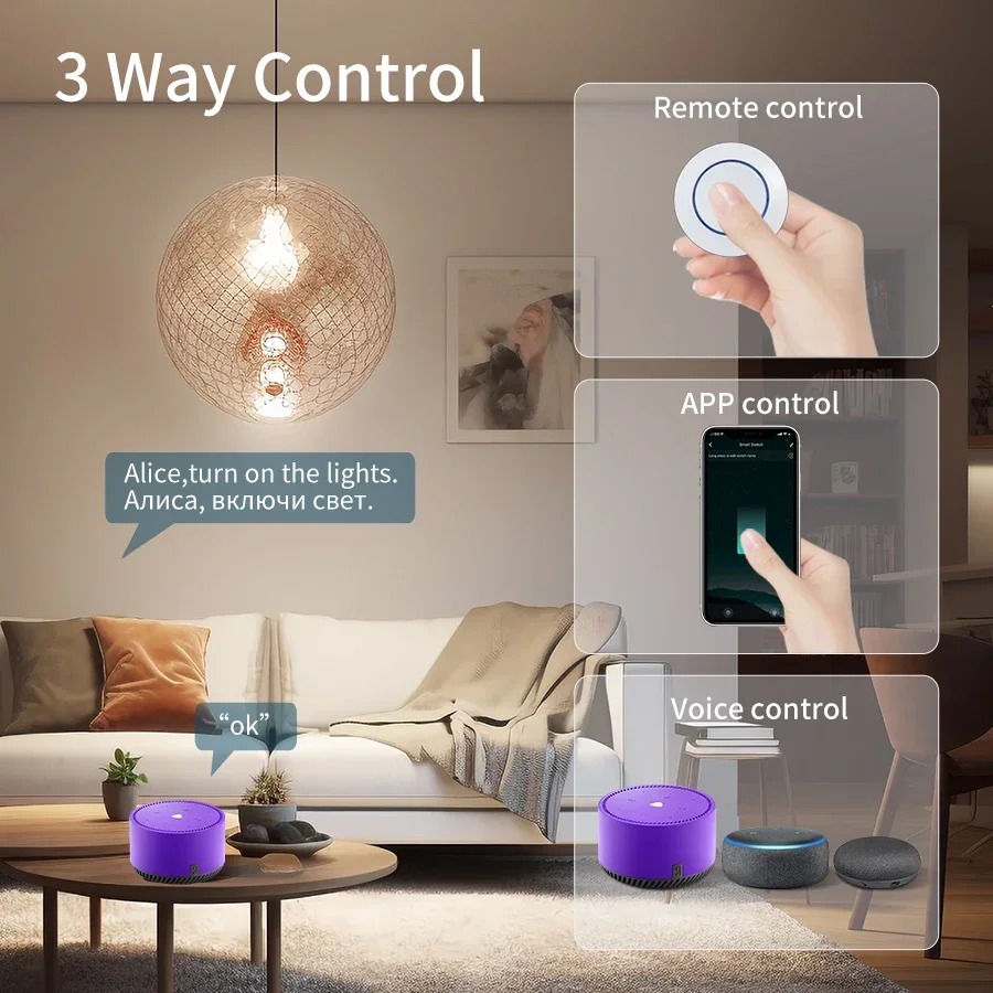 Tuya WiFi Smart Switch 16A RF4 - đánh giá và giá Sonoff Basic Switch