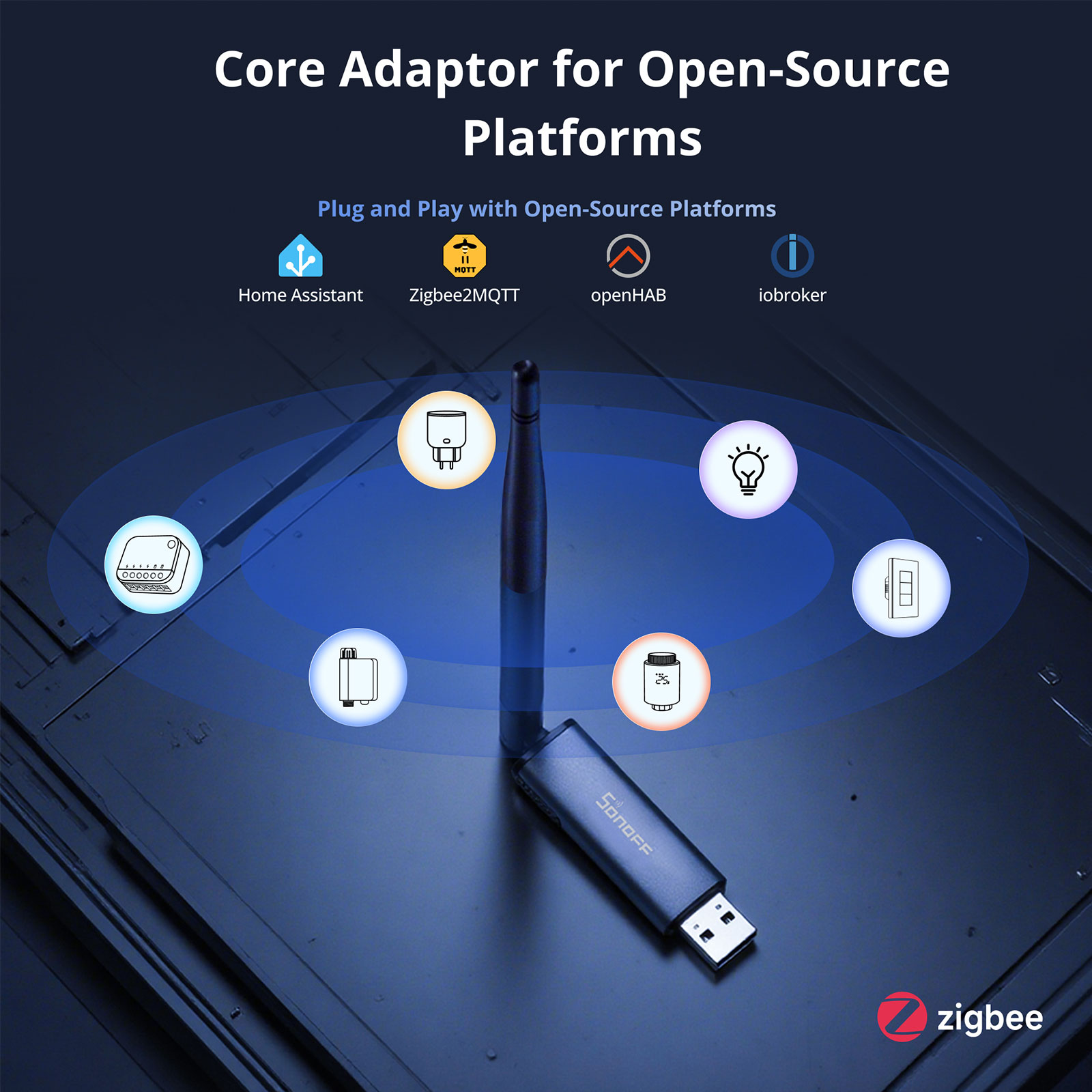 SONOFF Dongle Plus MG24 Zigbee - đánh giá và giá Zigbee Coordinator Stick