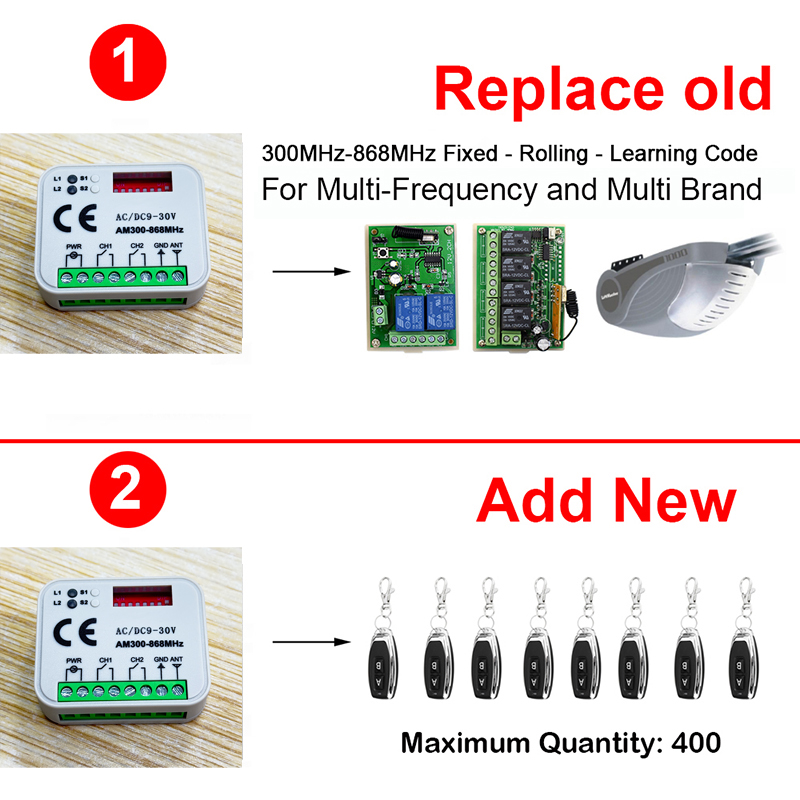 1-20pcs New Universal RX MULTI - đánh giá và giá 433Mhz Receiver Module