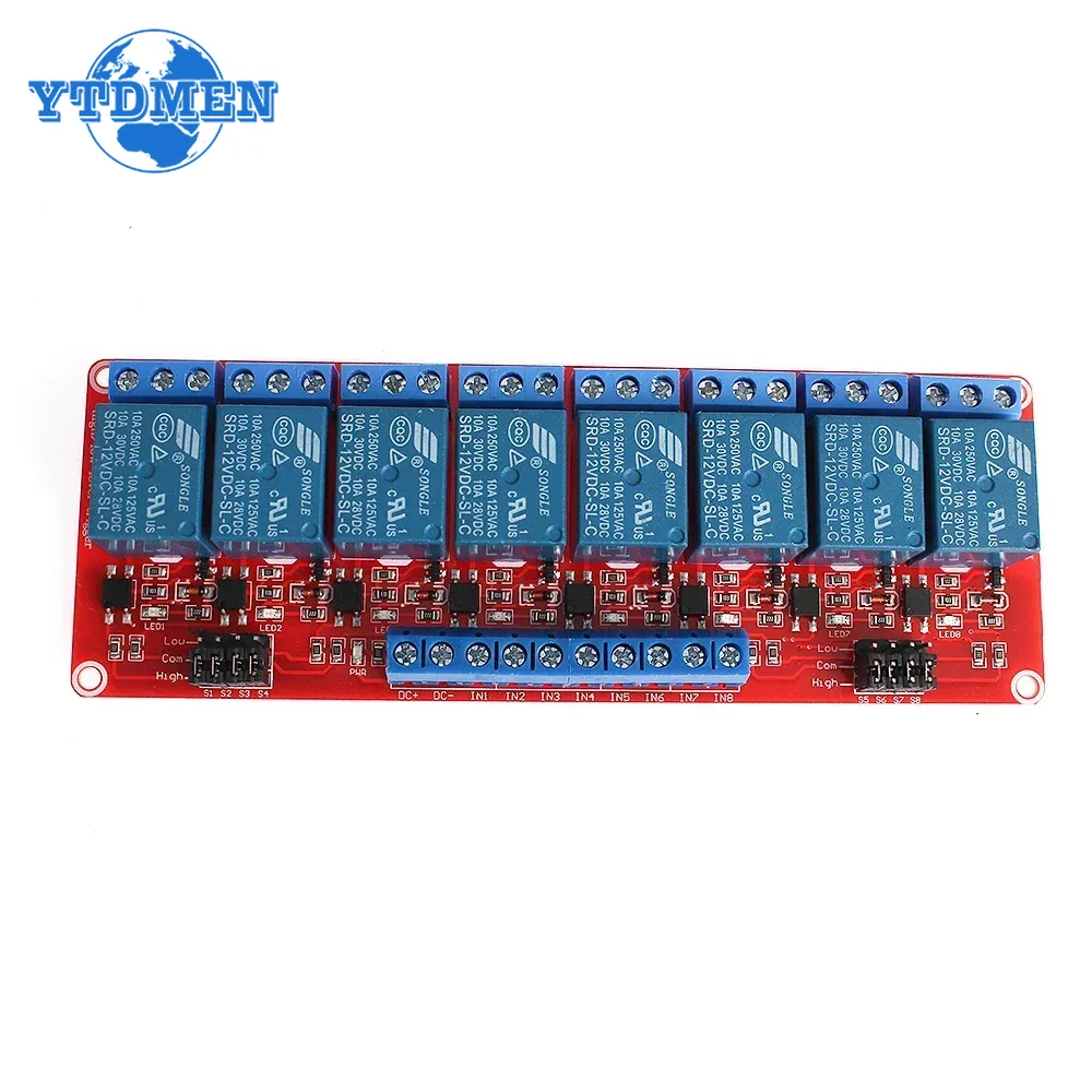 1PCS Relay Module 5V 12V 24V 1 - đánh giá và giá Relay 8 Channel Board