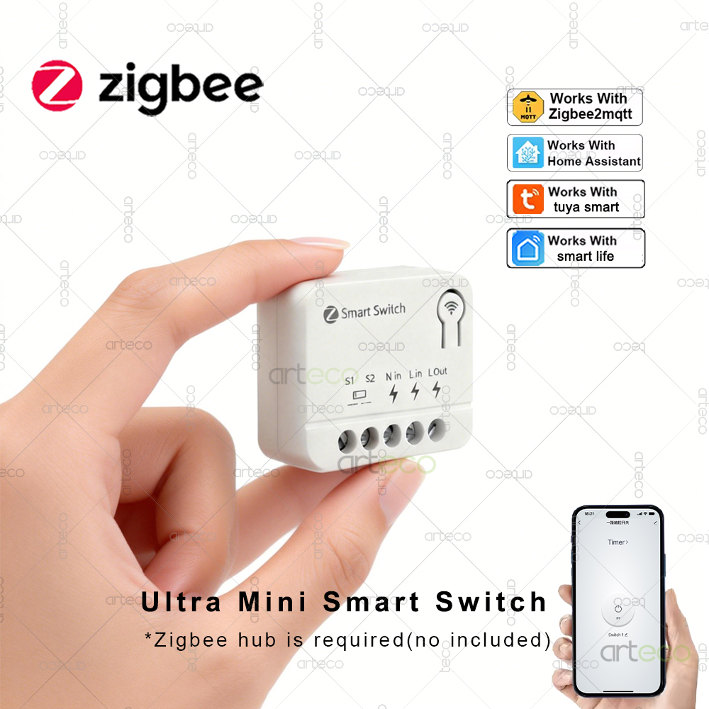 Zigbee Mini Breaker DIY Smart  - đánh giá và giá Smart Home Automation Diy